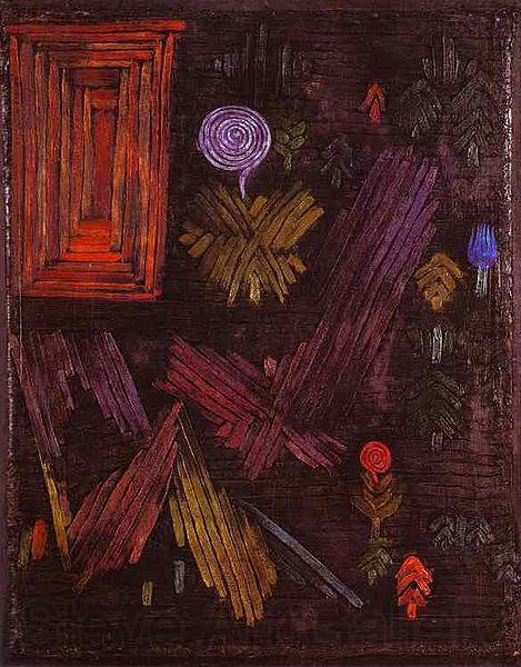 Paul Klee Gate in the Garden Norge oil painting art